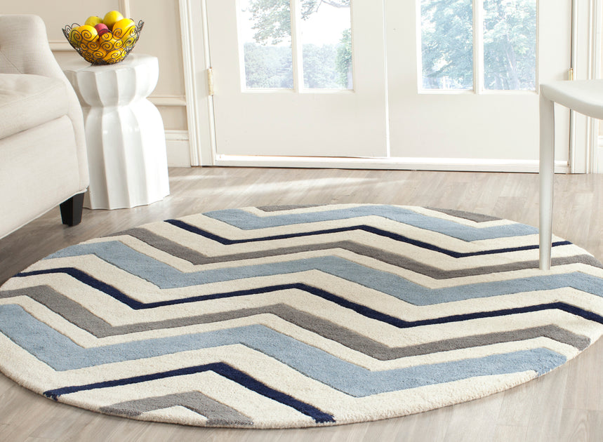 Safavieh Chatham CHT749 Area Rug Ivory Dark Grey 4