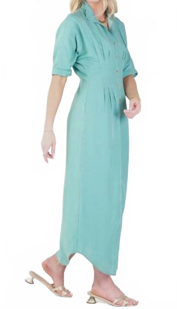 Emily McCarthy Robe Georgia Bleu Small 3