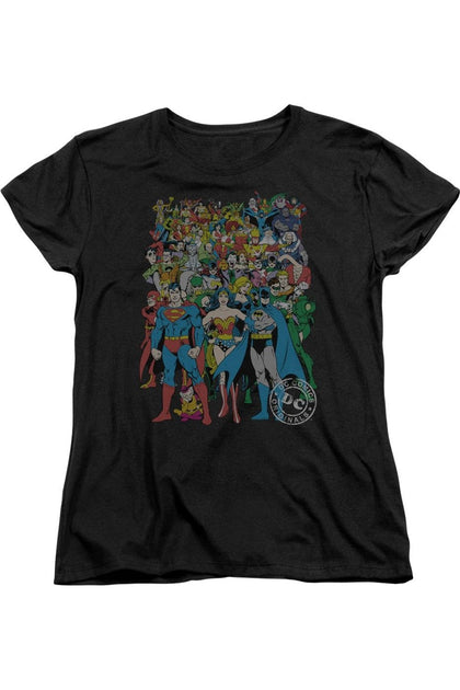 Gildan DC Comics Original Universe Short Sleeve T-Shirt Black Medium 2