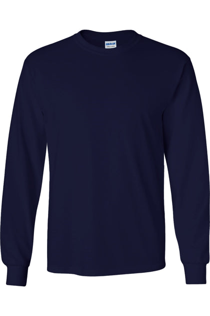 Gildan Ultra Cotton Crew Neck T-Shirt Blue XXLarge 4