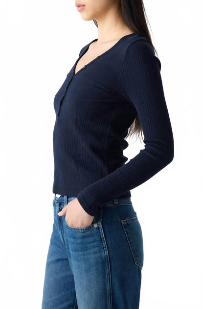 AMO Heartfelt Top Blue Large 4