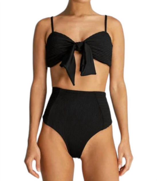 Encantadore Briana Bikini Top Black Small 2