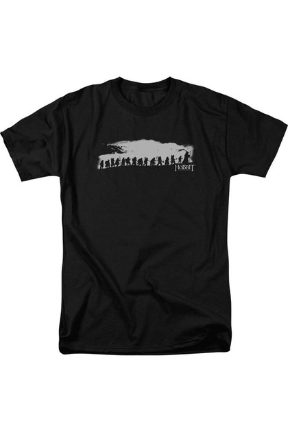 Gildan The Hobbit The Company T-Shirt Black Medium 2