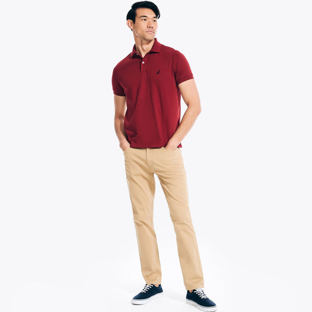 Nautica Interlock Polo Multi Large 4