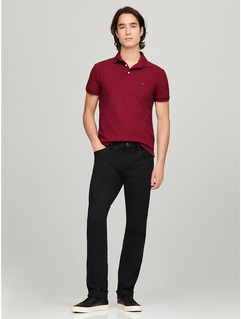 Tommy Hilfiger Slim Fit Polo Blue Large 3