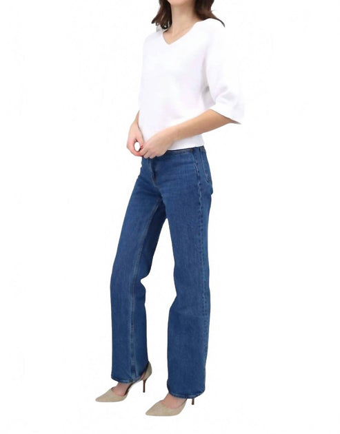 Kinross Garter Easy Vee Top White Large 2