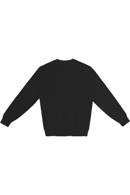 Lane Seven Pigment-Dyed Crewneck Sweatshirt Black XLarge 3