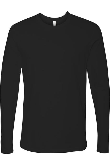 Next Level Unisex Cotton Long Sleeve T-Shirt Black XXLarge 2