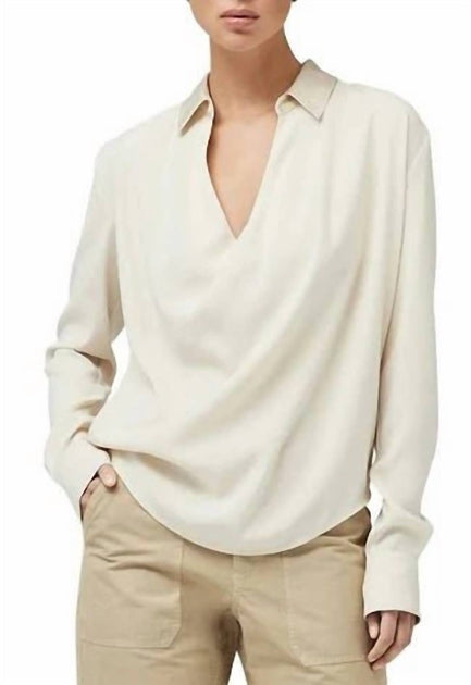 rag & bone Phillipa Blouse White S 2