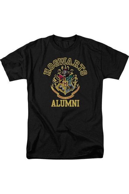 Gildan Harry Potter Hogwarts Alumni T-Shirt Noir 4XLarge 2