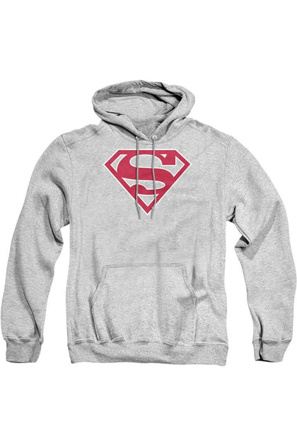 Gildan Superman Shield Hoodie Grey XXX-Large 2