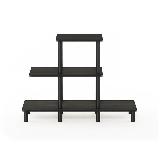 Furinno Turn-N-Tube Display Rack Espresso/Black 4