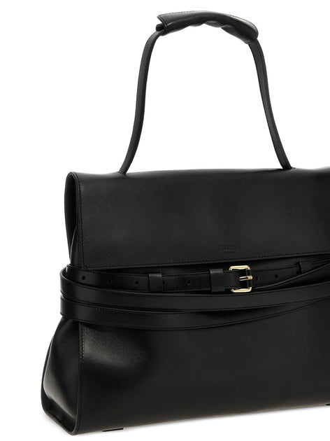 Moschino Structured Handbag Black 4