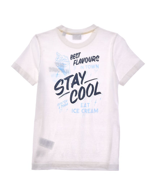 Scotch & Soda T-Shirt Regular-Fit Blanc Large 3