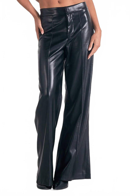 ELAN Hose mit hohem Bund Schwarz Large 4