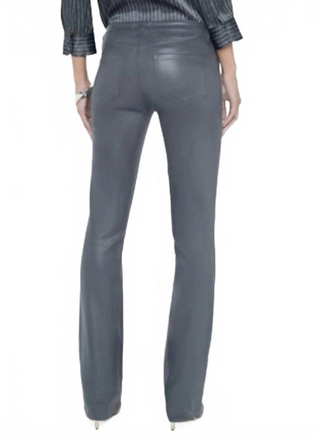 L'Agence Sneeki Low Rise Sneaker Straight Jeans Grey 25 3