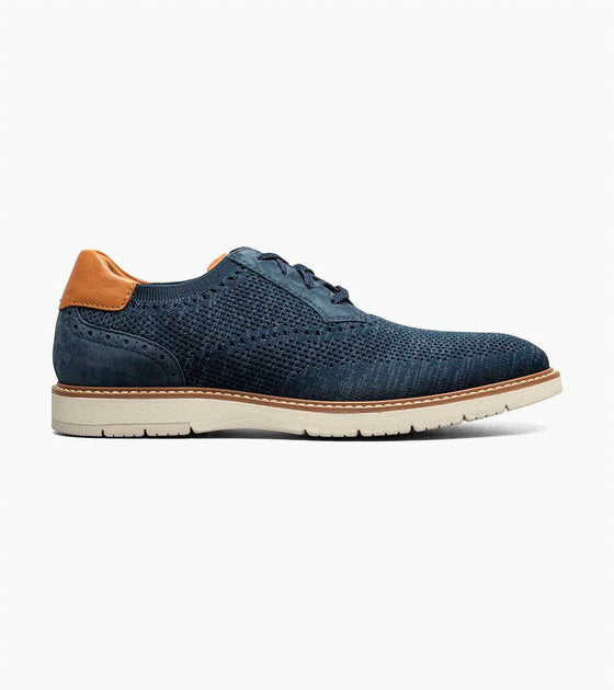 Florsheim Vibe Knit Plain Toe Oxford Blue US 9.5 3