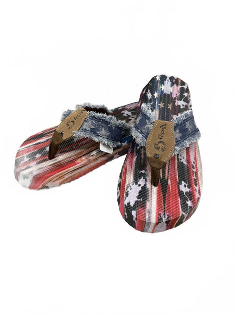 Very G 150Th Anniversary Usa Flip-Flop Multi US 8.5 2