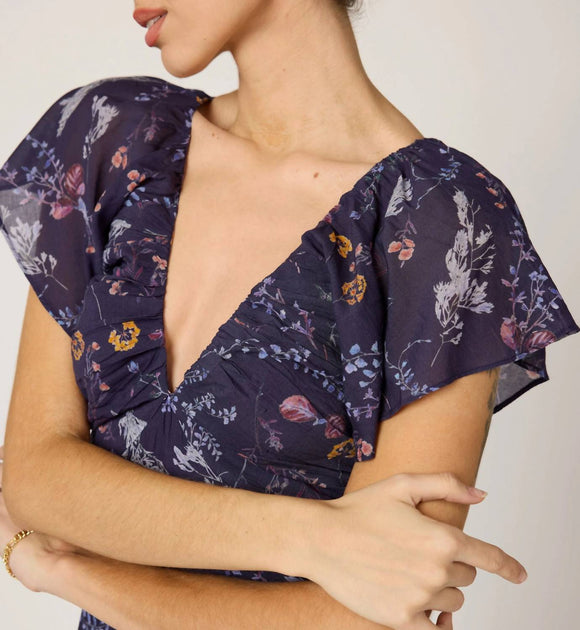 Cleobella Victoria Robe Mi-longue Violet Medium 4