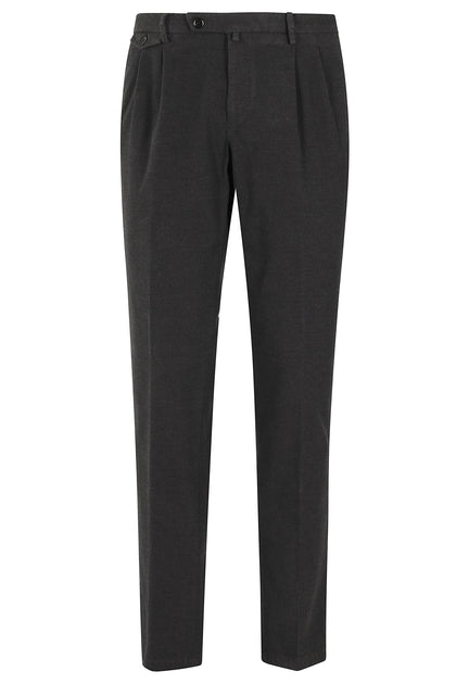 Briglia 2 Pinces Wool Effect Pocket Pants Black EU 54 2