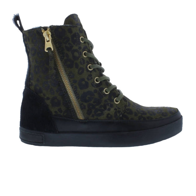 Blackstone Women's High Top Sneaker Green EU 38 2
