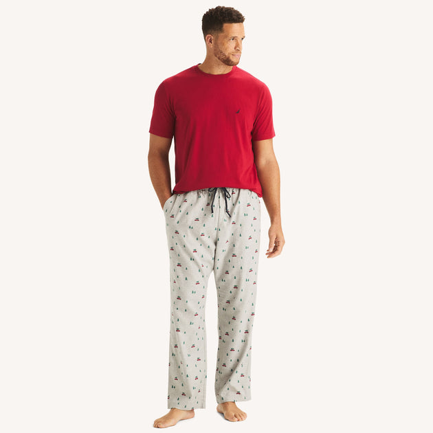 Nautica Herren Pyjama-Set Rot XXL 2