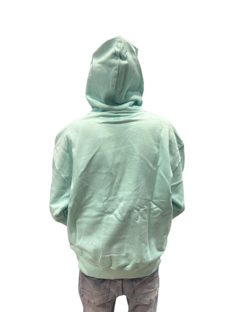 Ami Paris Hooded Sweatshirt Light Mint Green Large 4