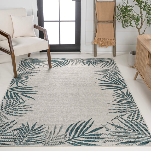 JONATHAN Y Isla Area Rug Blue/Cream 3