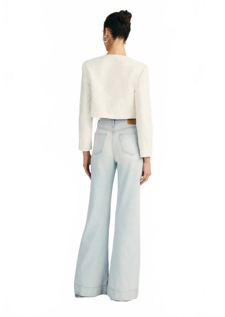 Derek Lam 10 Crosby Coralie Wide Leg Jeans Blue 27 4