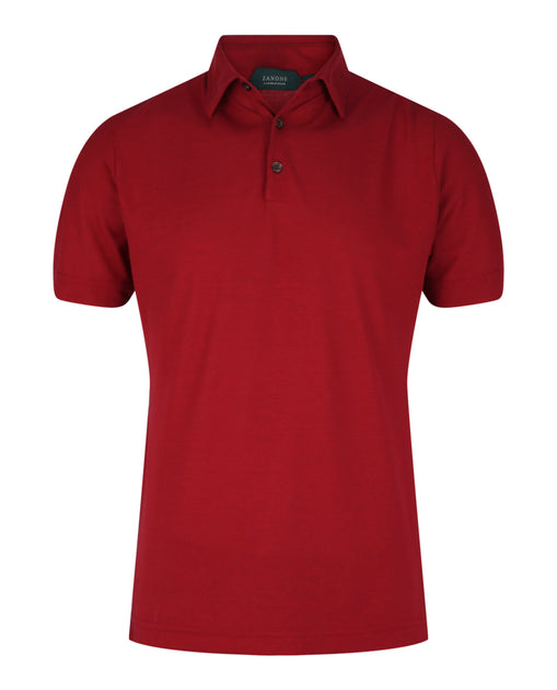 Slowear Zanone Polo Shirt Red 46 5