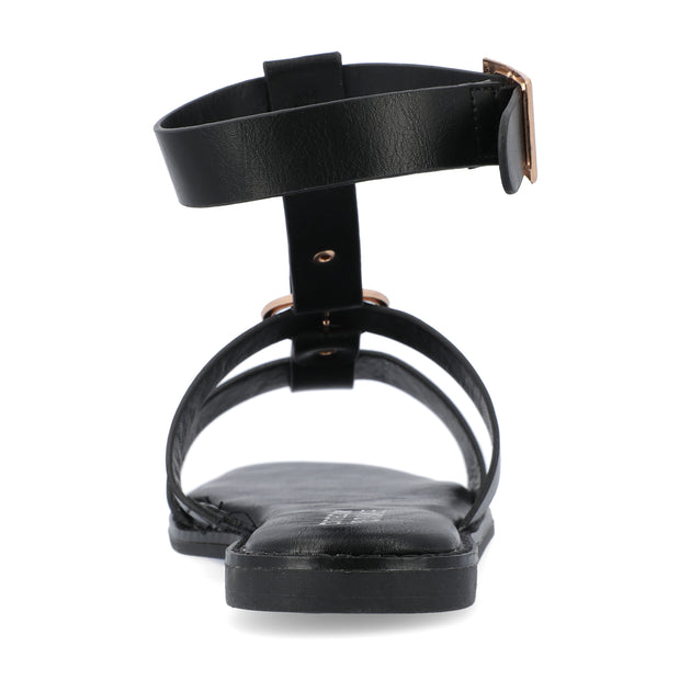 Journee Collection Eleanora Sandal Black US 8 4