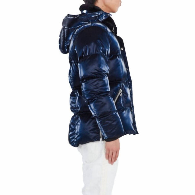 Woodpecker Bumnester 3/4 Coat Blue Medium 3
