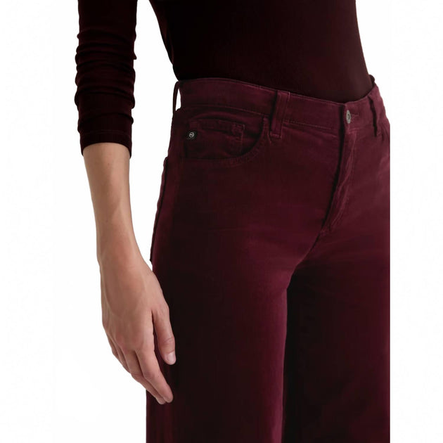 AG Jeans Saige Wide Leg Corduroy Crop Pants Multi 25 3