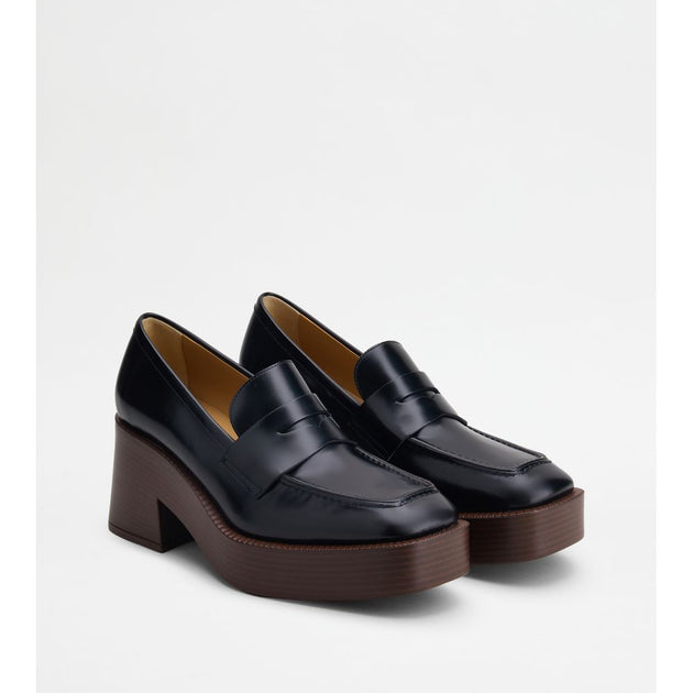 TOD's Platform Loafers Black EU 37.5 3