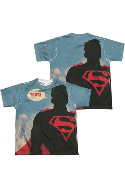 Gildan Superman Truth Short Sleeve Crew Tee Multi Small 2