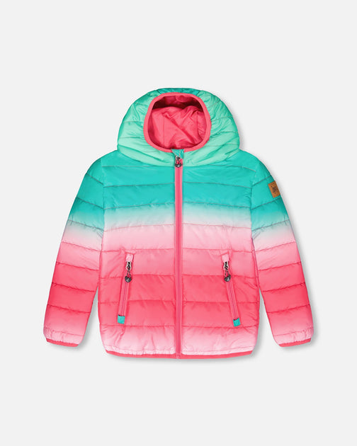 Deux par Deux Quilted Jacket Pink US 2T 2
