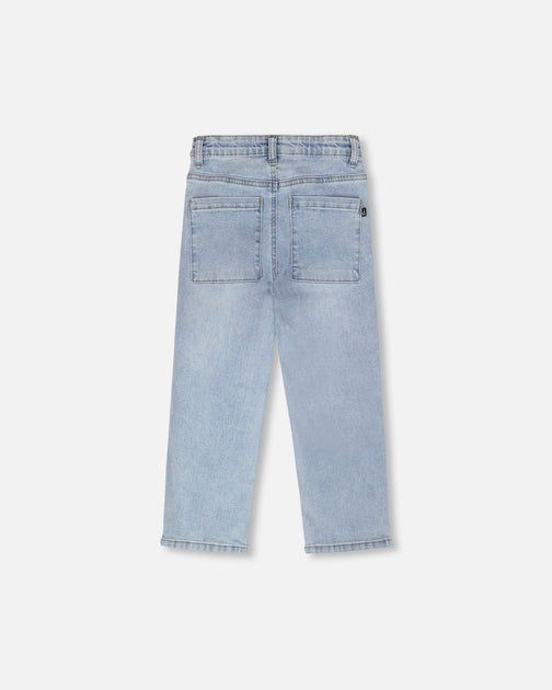 Deux par Deux Stretch Jeans Light Blue Denim US 5T 4