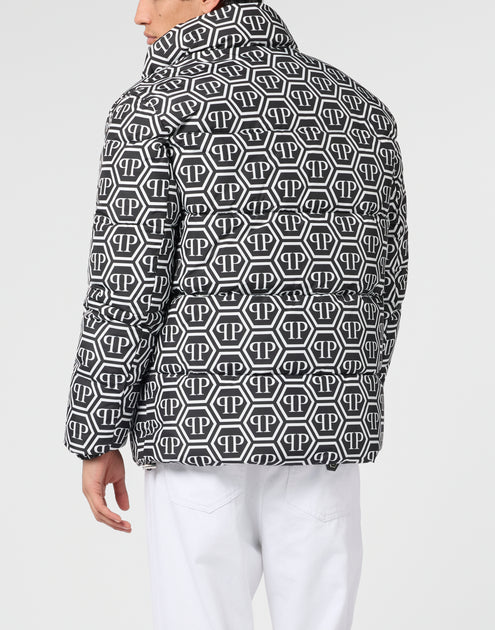Philipp Plein Doudoune en Nylon Noir XL 4
