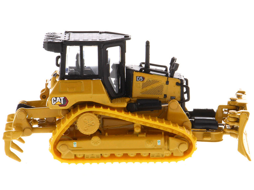 Diecast Masters Caterpillar D5 Bulldozer Jaune 1/87 3