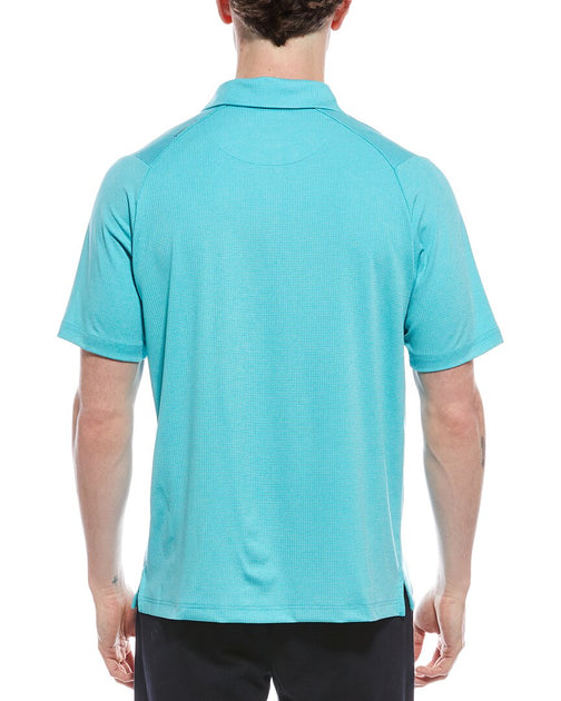 Callaway Classic Jacquard Polo Shirt Blue Small 3