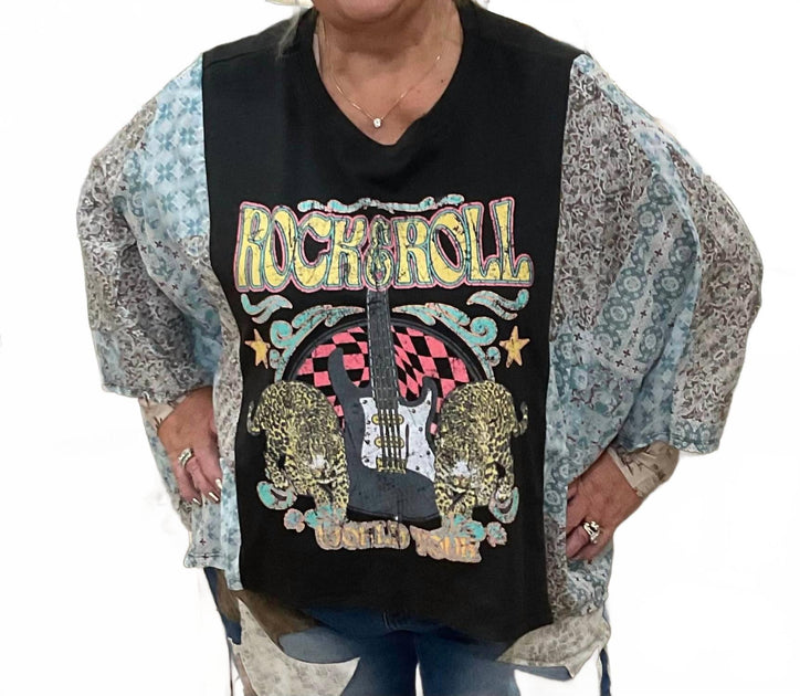 Zutter Rock N Roll Graphic Tee Black Small 2