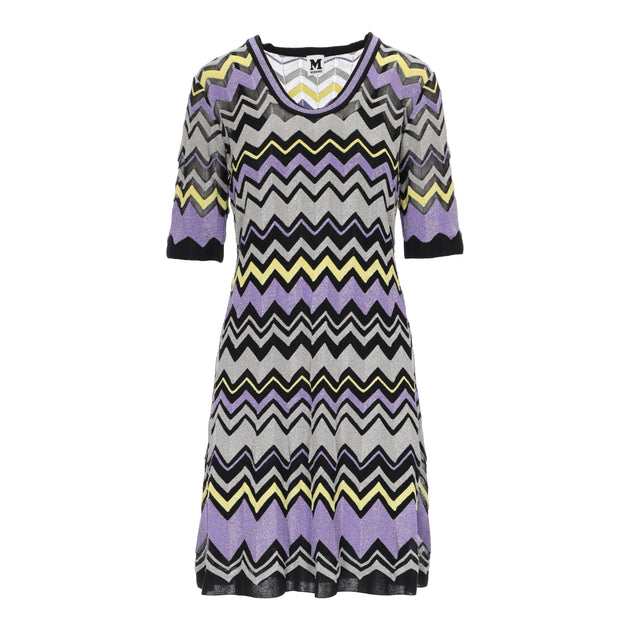 Missoni 2000s Chevron Dress Multi EU 42 2