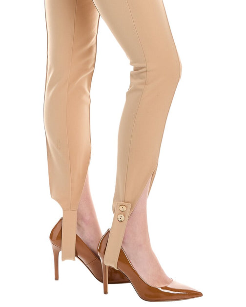 Elisabetta Franchi Steigbügelhose Beige EU 42 4