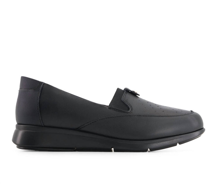Andrea Ultra Comfort Leather Loafers Black US 6 5