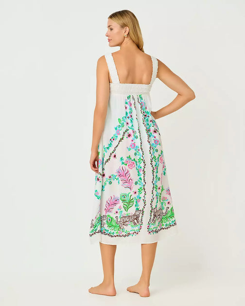 Lilly Pulitzer Colwin Midi Cover-Up Multi Large 3