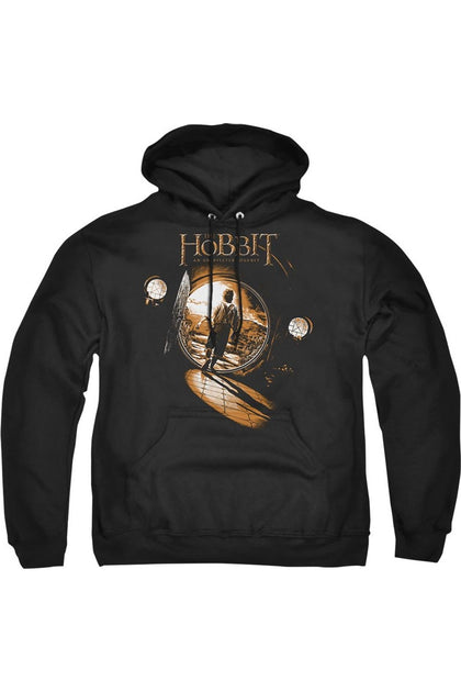 Gildan The Hobbit Hobbit Hole Hoodie Black XL 2