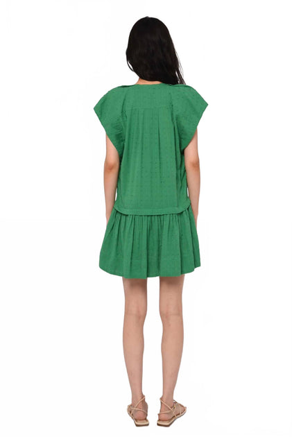 LOVE THE LABEL Rae Mini Dress Blue Large 3
