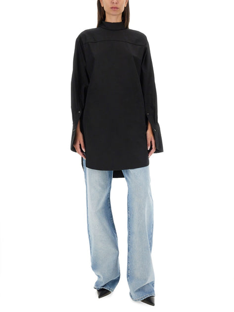 Dries Van Noten Classic Plaid Shirt Black Small 3
