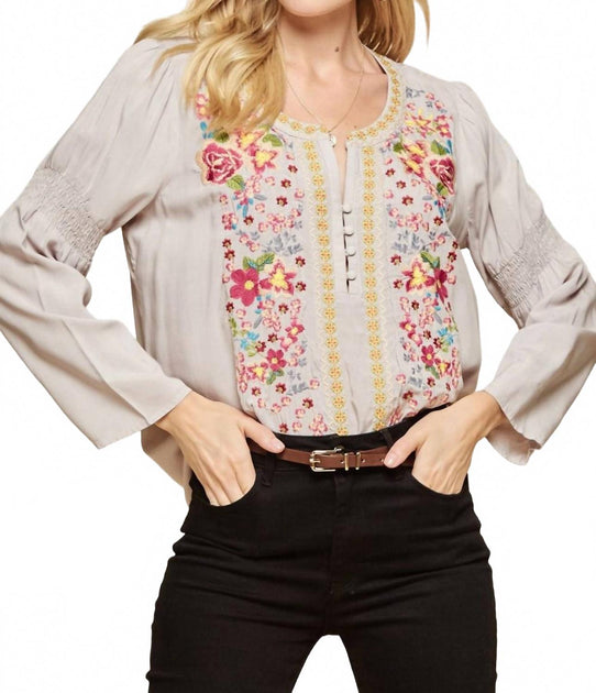 Andree by Unit Ocho Rios Top Beige 1X 2