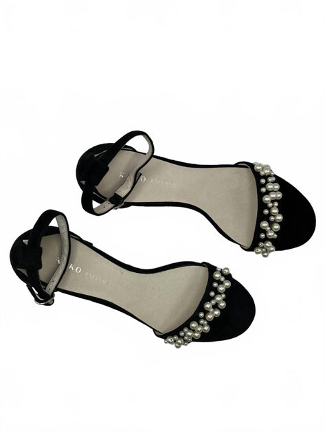 Koko + Palenki Pearl Sandal Black US 8 3
